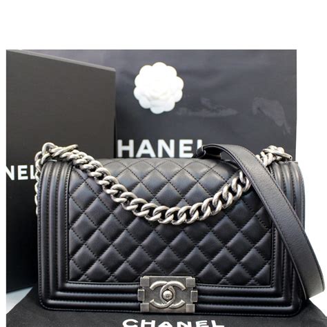 chanel boy 50 medium plus|Chanel bag.